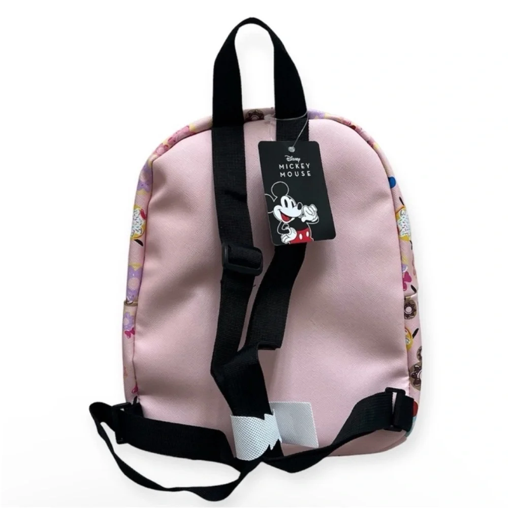 NWT Mickey Minnie Mouse Donut Mini Backpack Purse